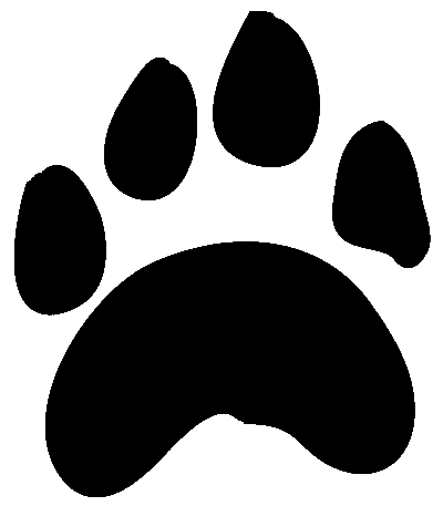 Dog Paw Print Clip Art Free Download.