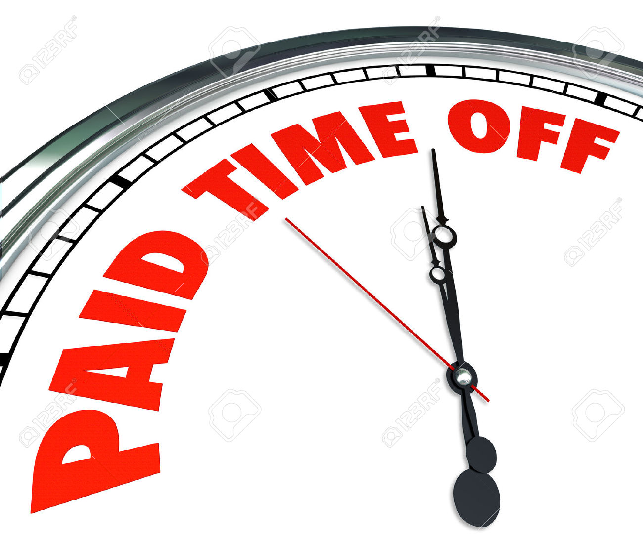 Paid Time Off Clipart.