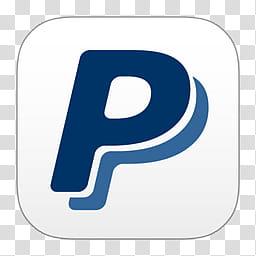 IOS Icons, PayPal logo transparent background PNG clipart.