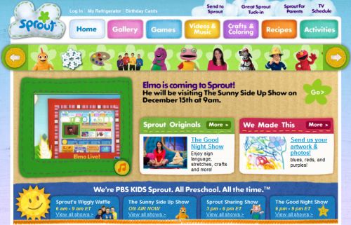 PBS Kids Sprout Games