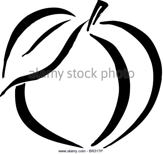 Download peach clipart black and white 20 free Cliparts | Download ...