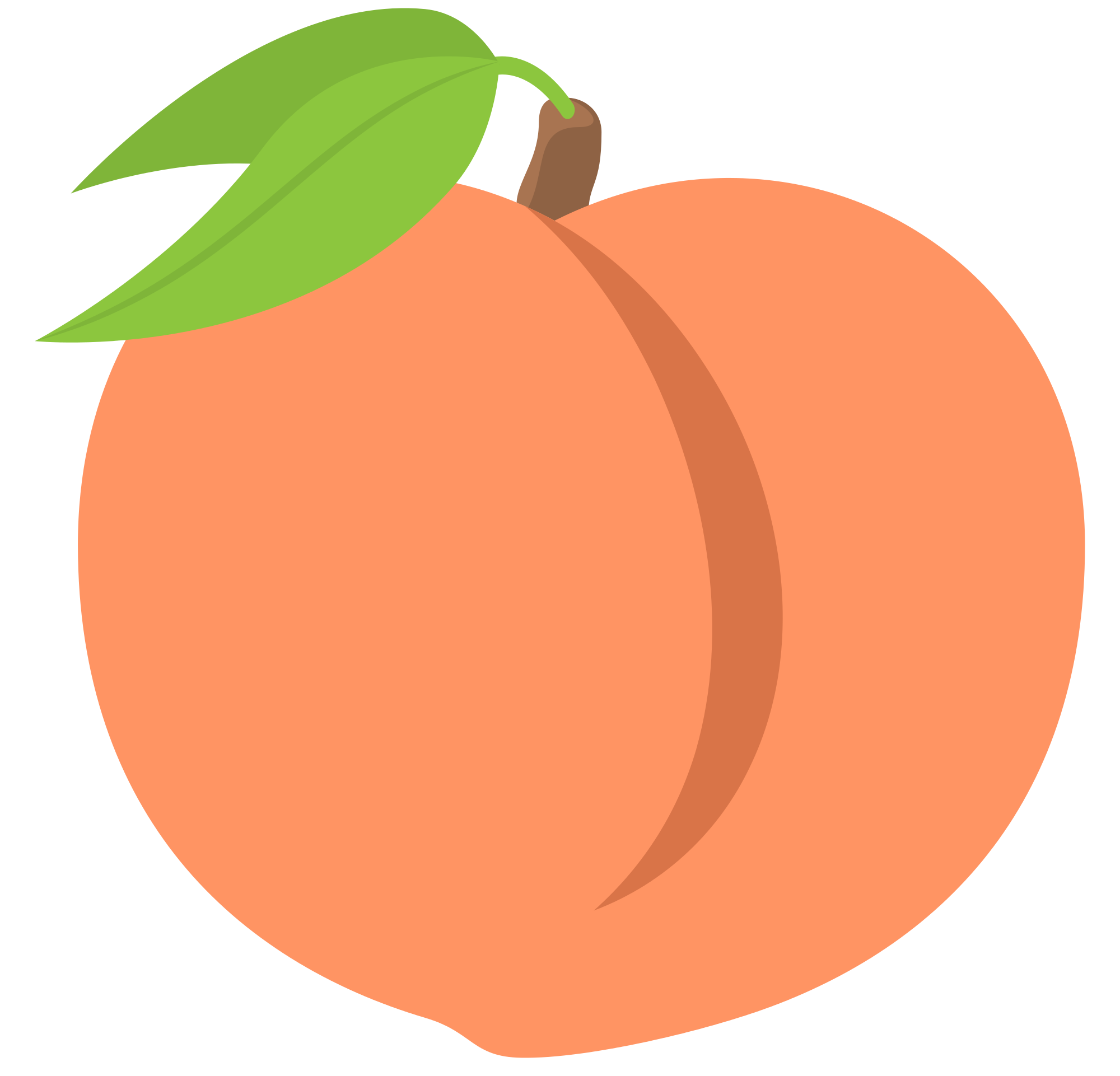 Peaches clipart peach leaf, Peaches peach leaf Transparent.