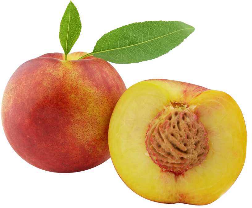 Peach PNG Clipart Picture.