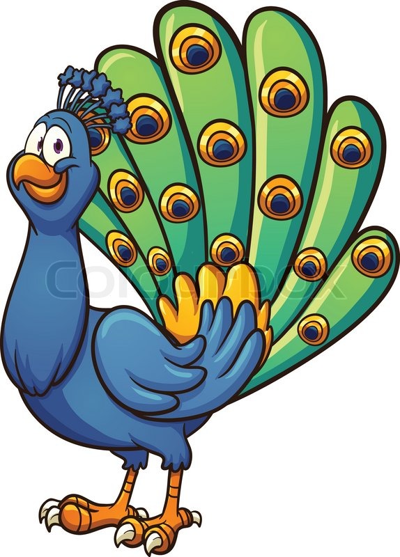 Free Peacock Clipart Pictures.