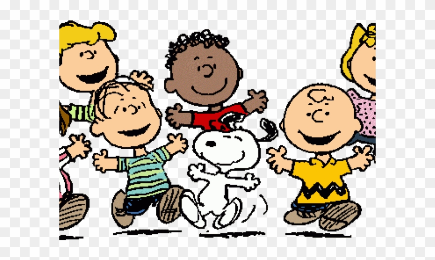 Charlie Brown Gang Clip Art