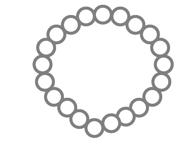 Pearl Necklace Clipart Black And White.