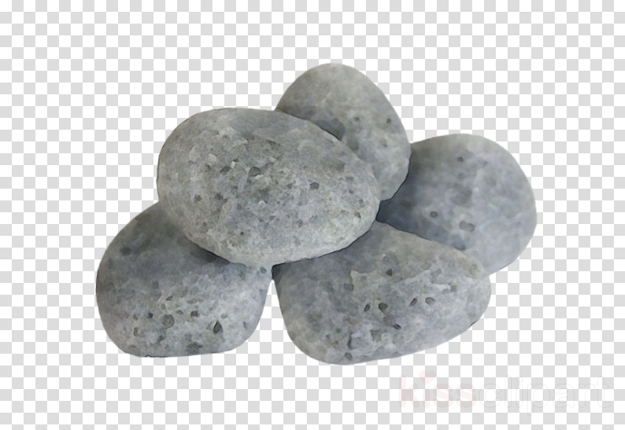 pebble white rock cobblestone potato clipart.