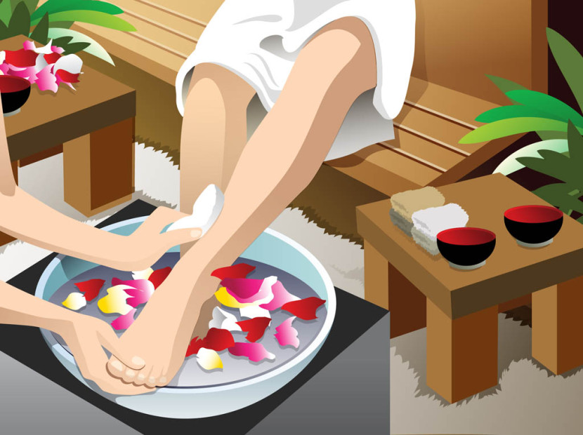 5. Pedicure Clip Art - wide 2