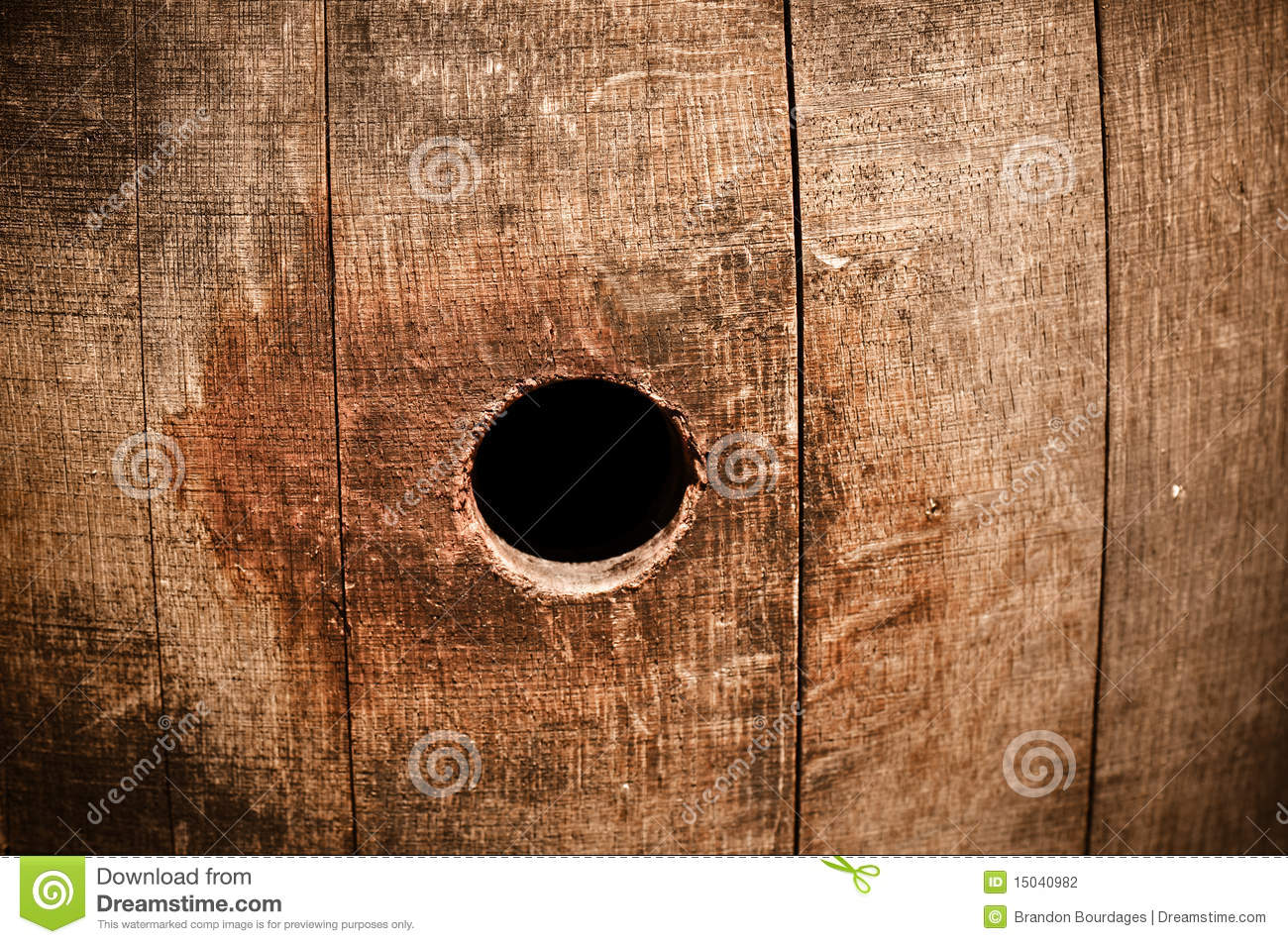 Hole In Barrel Clipart.