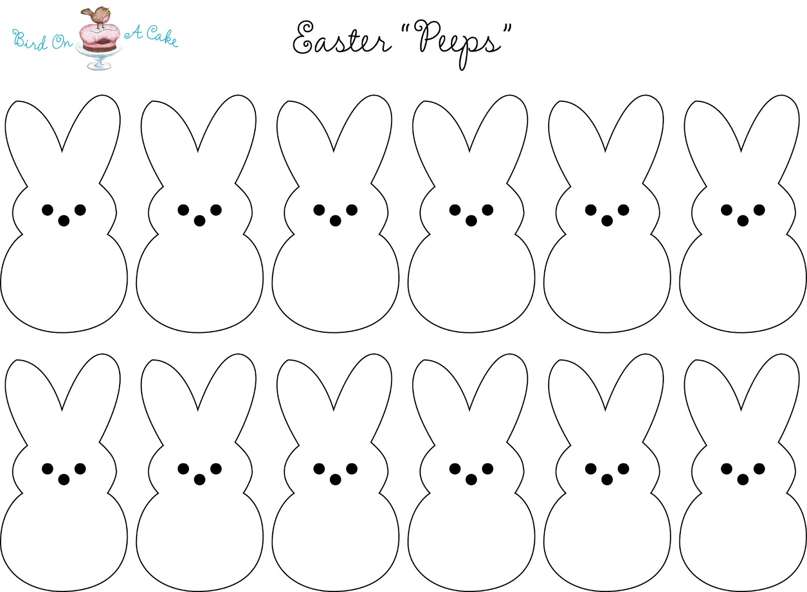Free Peep Clipart Black And White, Download Free Clip Art.