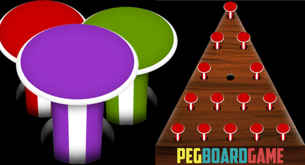 Peg Board Game.