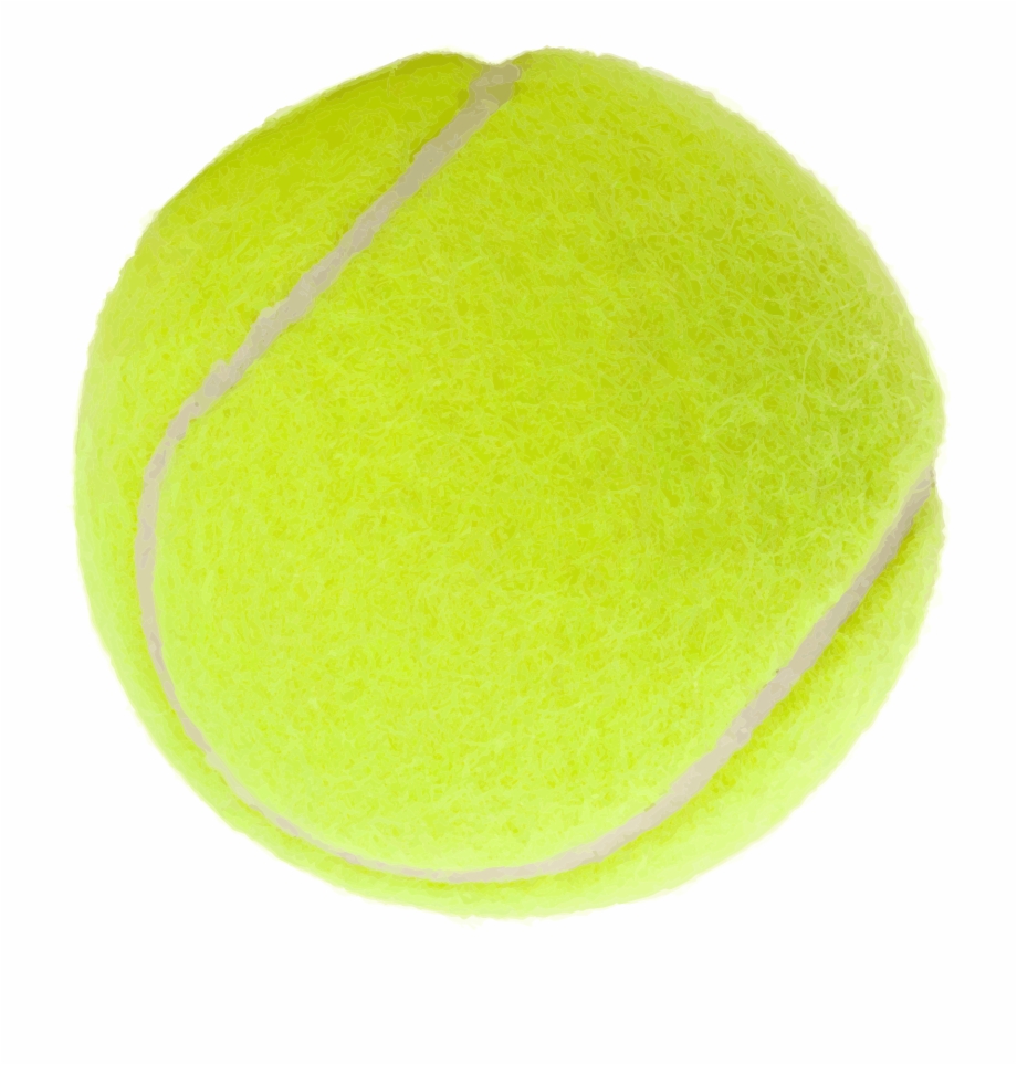 Pelota Tenis By @taa, A Fuzzy Green Tennis Ball In.