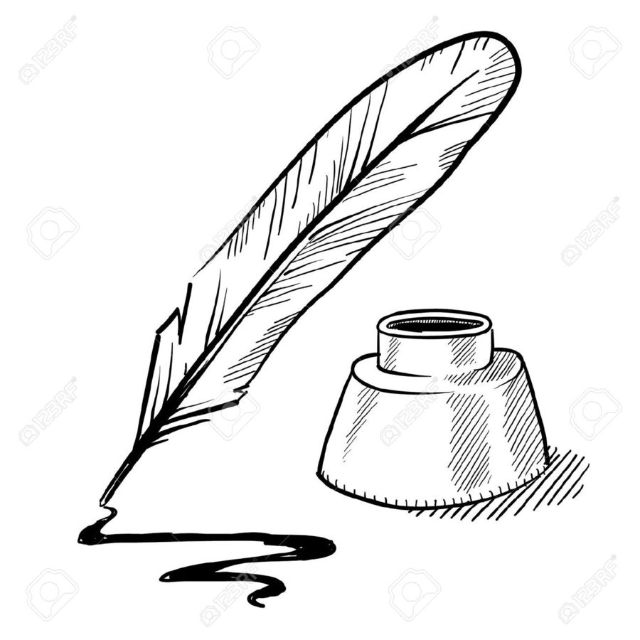 Download pen ink feather clipart Quill Paper Pens.