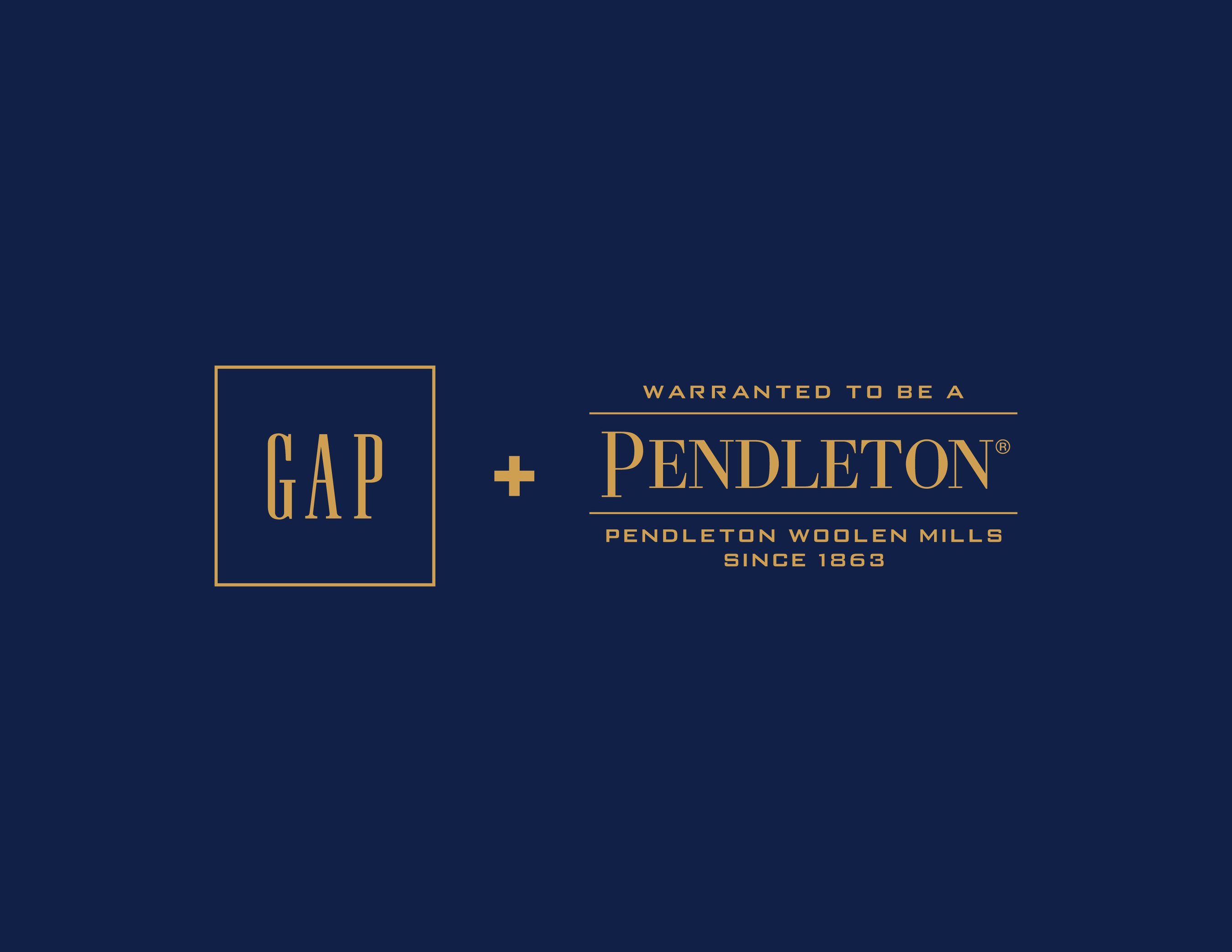 Gap and Pendleton® Collaborate on Fall 2016 Limited.