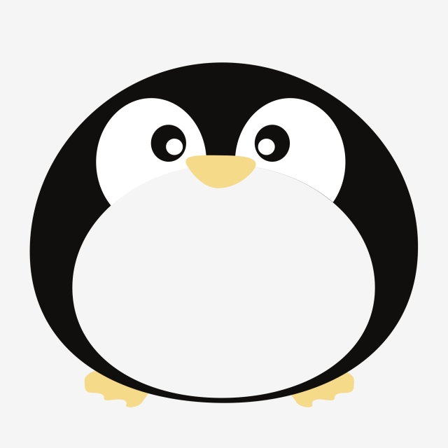 Black Penguins Png, Vector, PSD, and Clipart With.