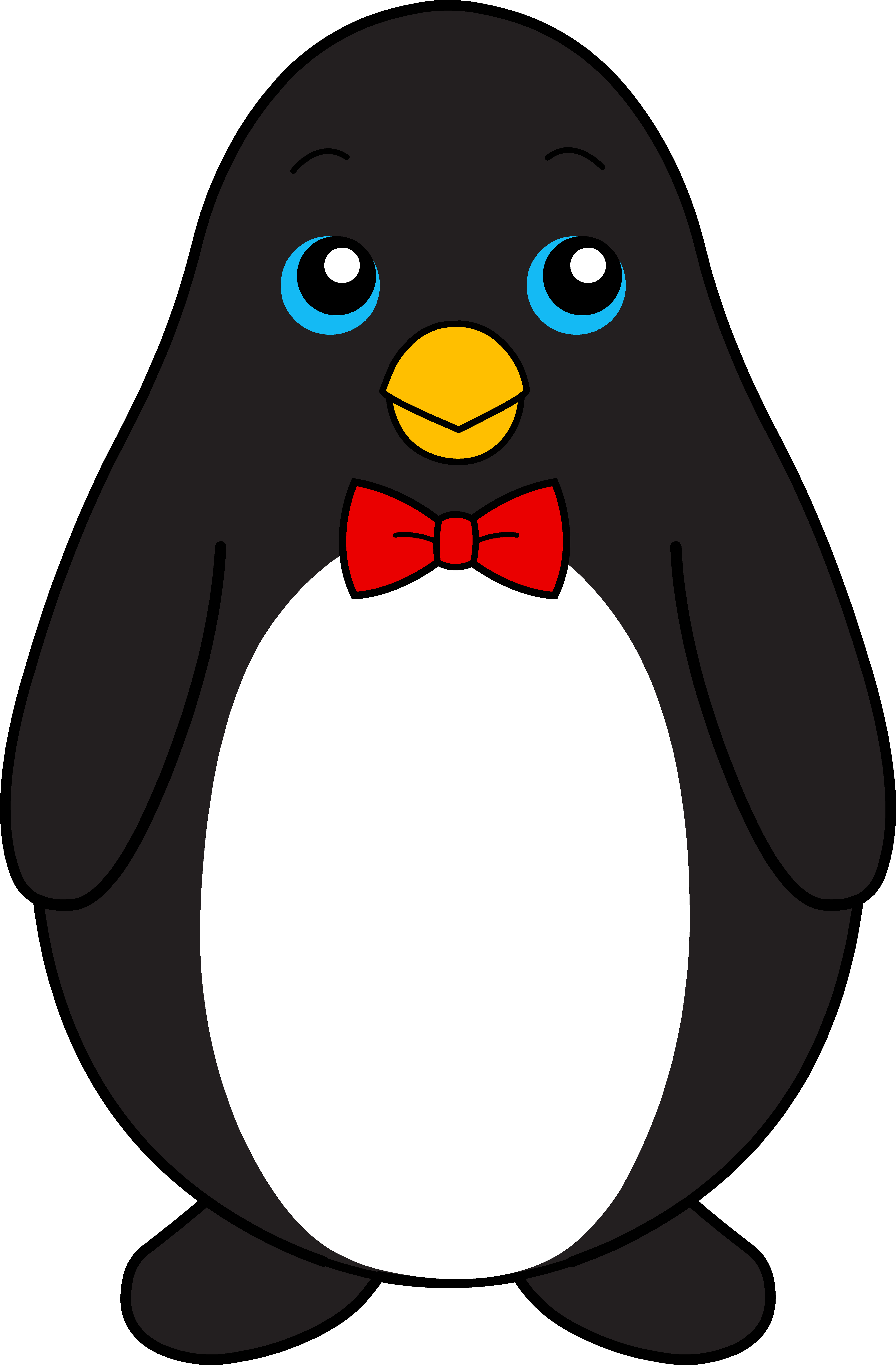Cute penguin clip art free clipart images.