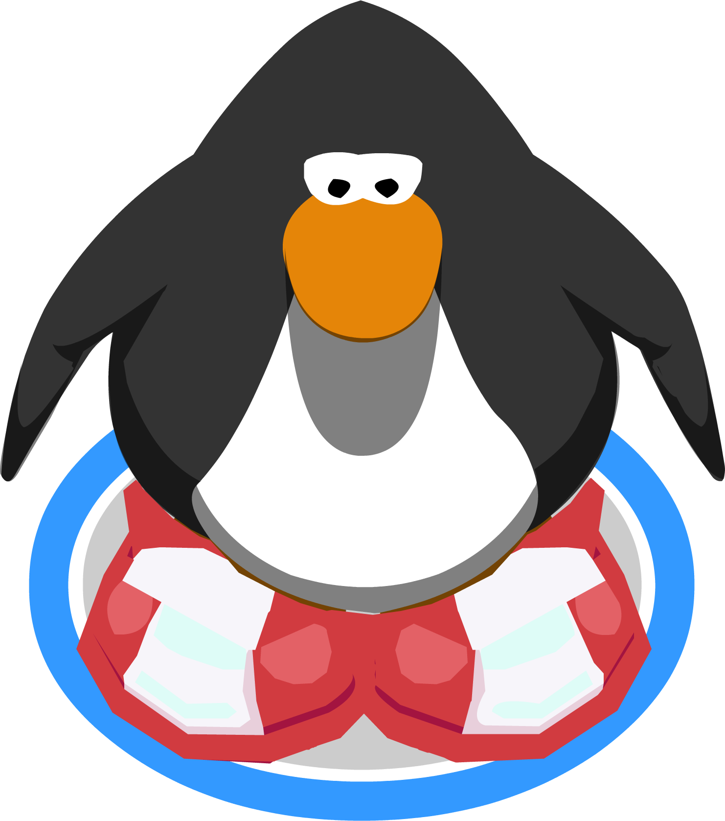 Sledding Clipart Penguin.