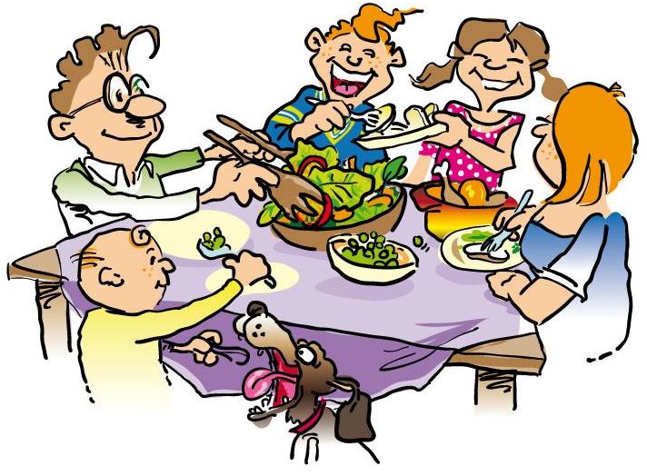 Group of people eating clipart 9 » Clipart Station.