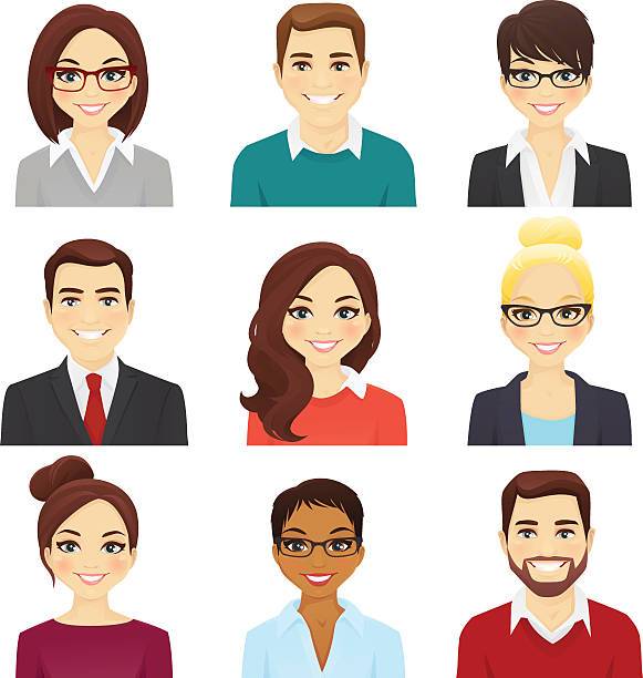 Clipart of peoples faces » Clipart Portal.