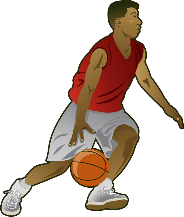 People Playing Sports Clipart.