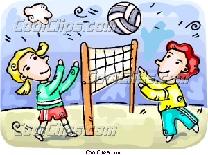 people playing volleyball clipart 20 free Cliparts | Download images on ...