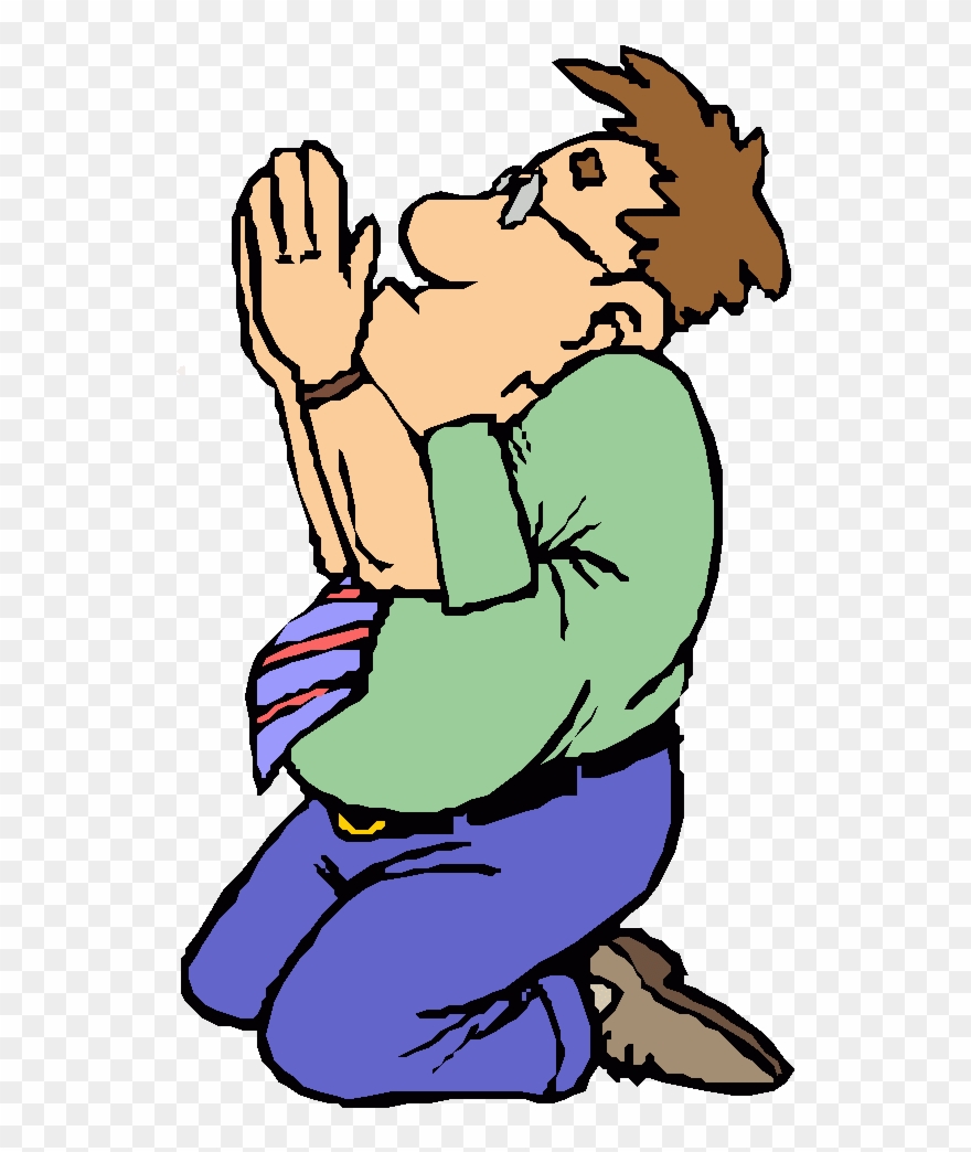 Cartoon Man Praying Clipart Praying Hands Prayer Clip.