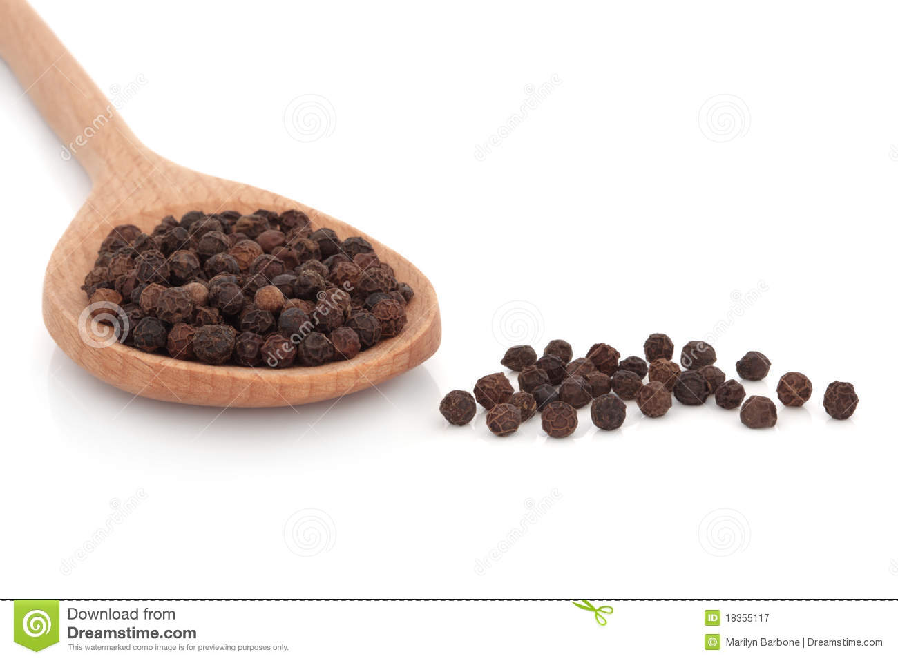 Peppercorns Royalty Free Stock Photography.