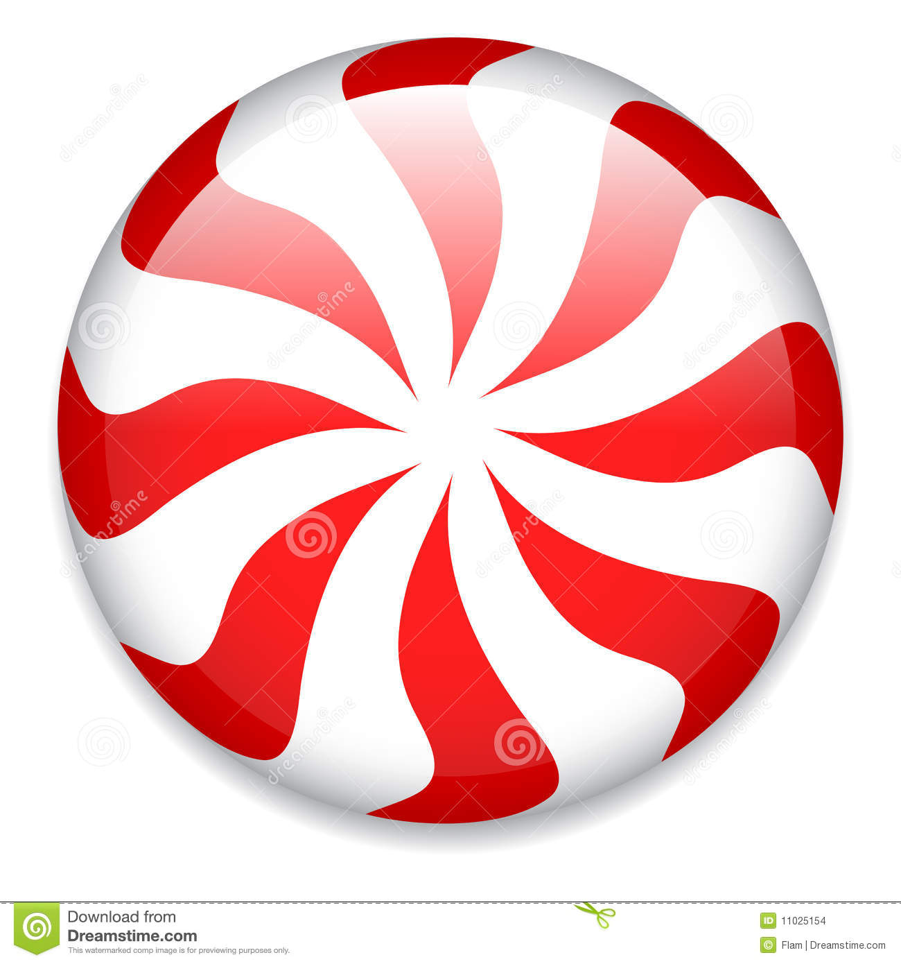 Peppermint Candy Clipart.