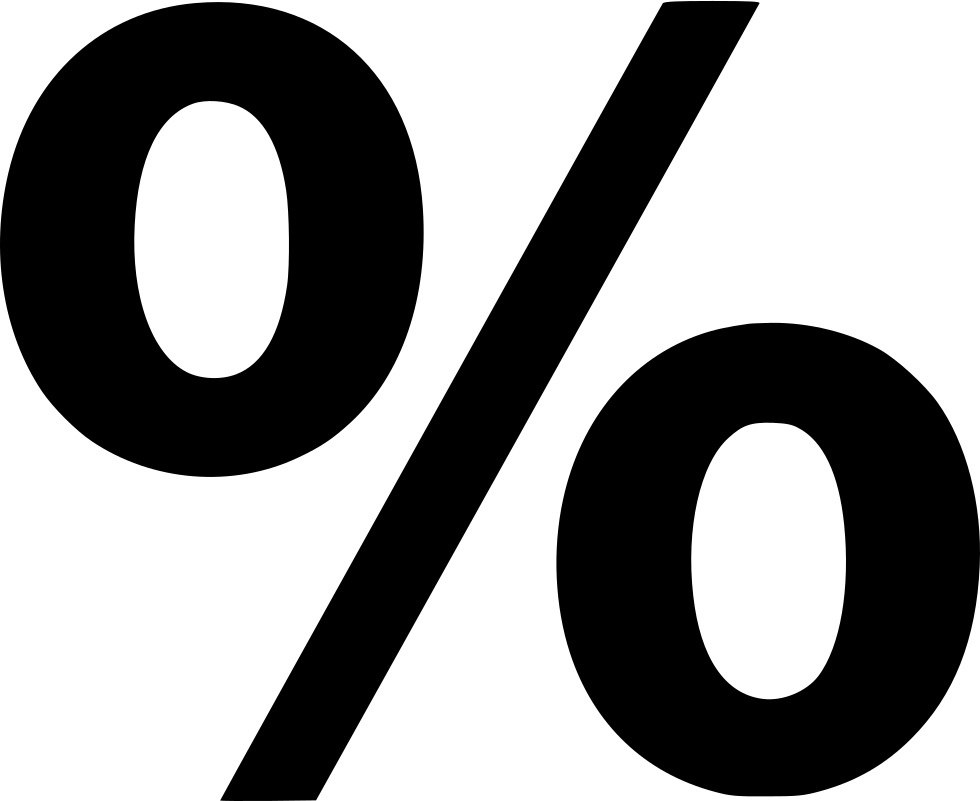 Percent Percentage Discount Savings Svg Png Icon Free.
