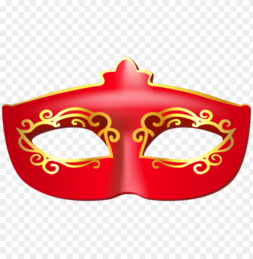 Download red carnival mask clipart png photo.