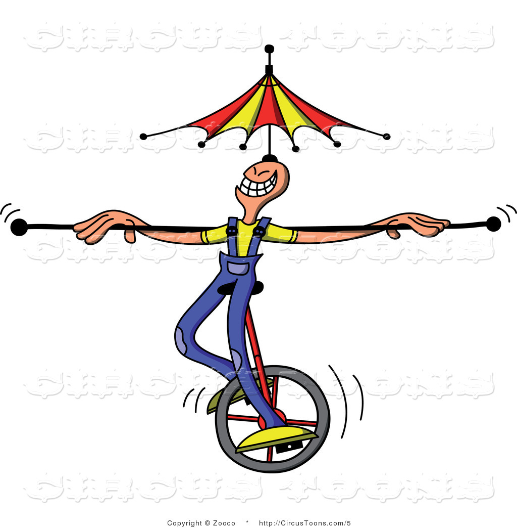 Circus Performers Clipart.