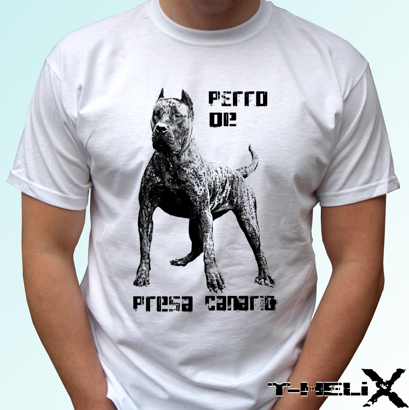 Perro De Presa Canario dogo canario dog new white t shirt.