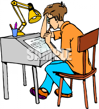 Royalty Free Homework Clipart.