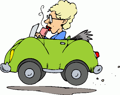 Car Driving Clipart.