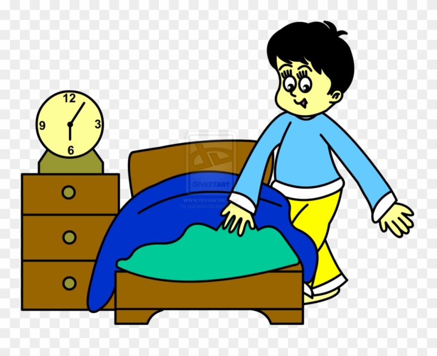 Bed Clipart Someone.