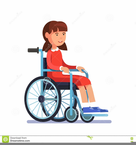 Person In Wheelchair Free Clipart.