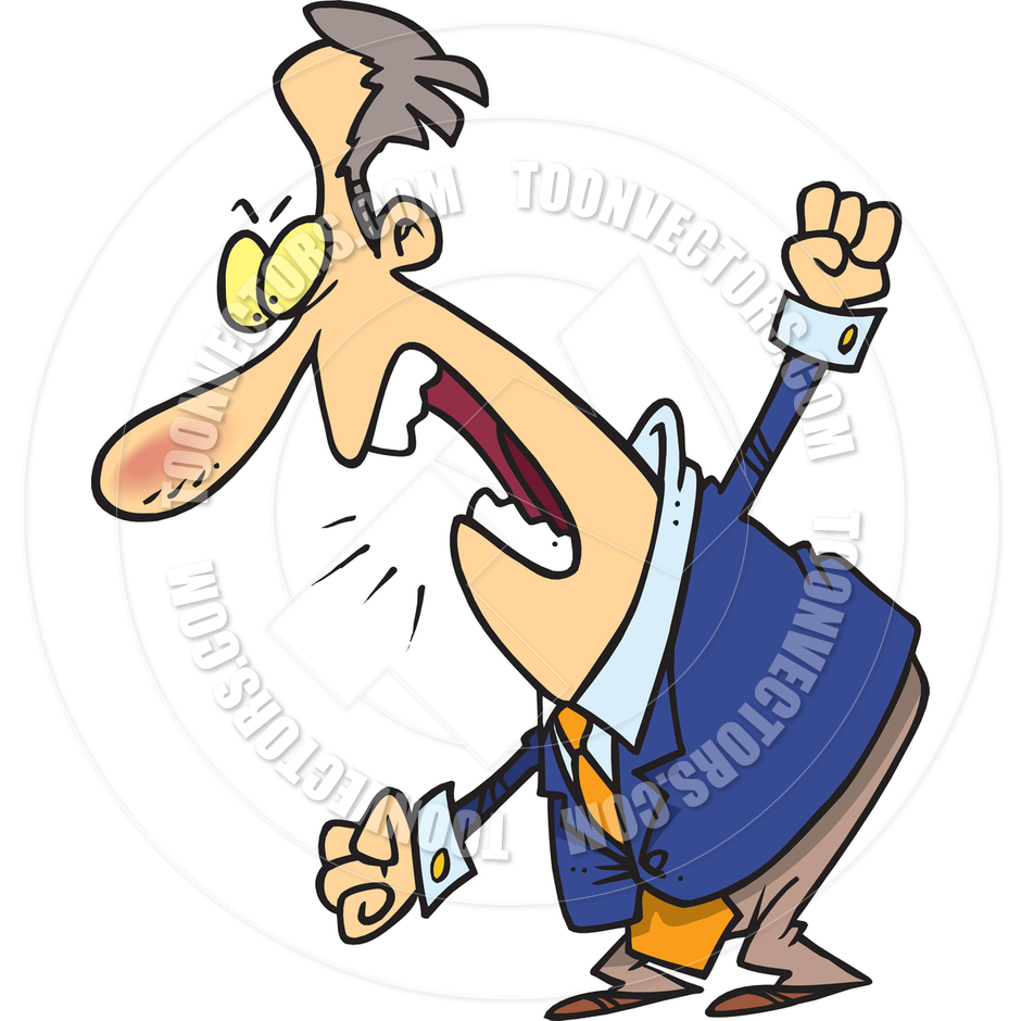 person shouting clipart - Clipground