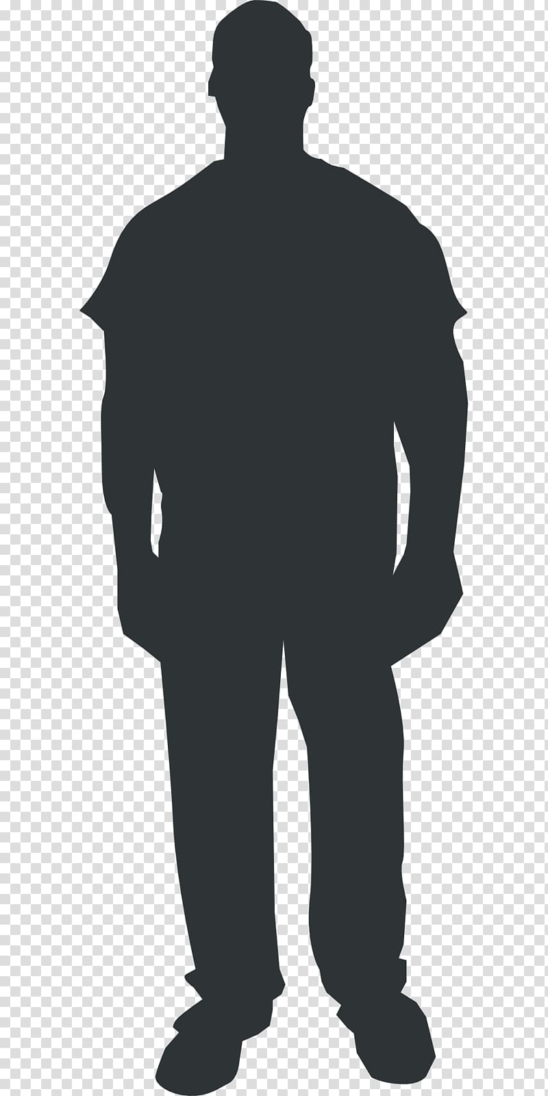 Homo sapiens Person , silhouette man transparent background.