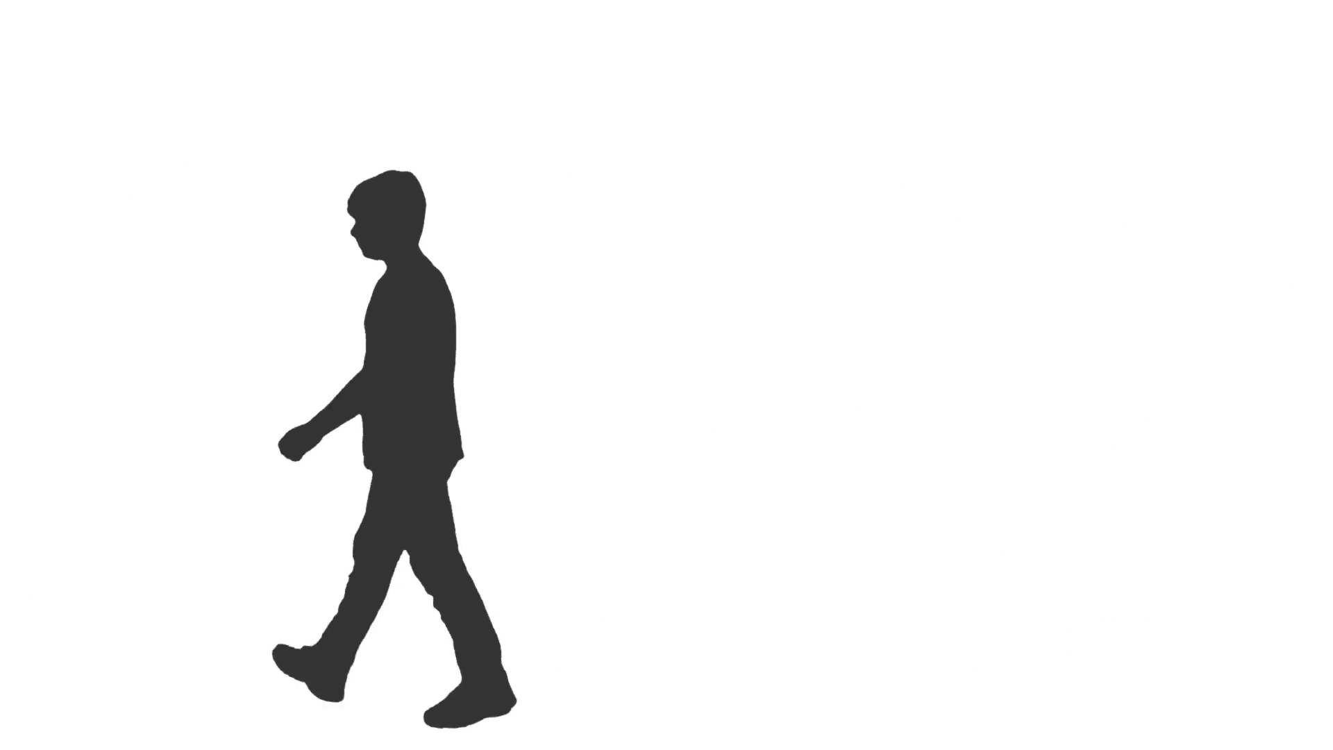 Silhouette Of Person Walking at GetDrawings.com.