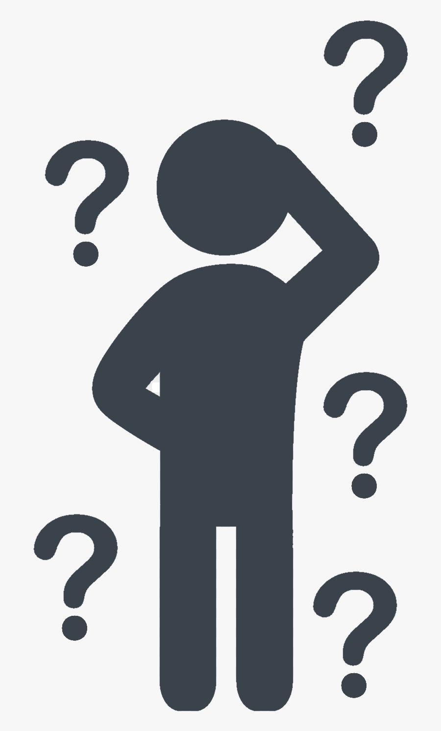 Question Mark Man Clipart