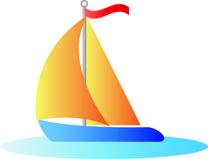 Free Sailboat Clip Art Image.