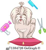 Dog Grooming Clip Art.