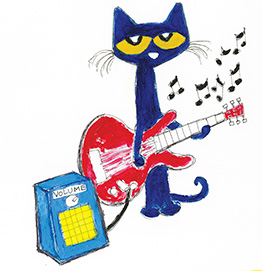 Meet Pete the Cat and His Friends.