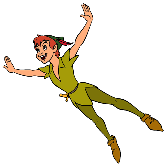 Peter Pan & Tinker Bell Clip Art Images.