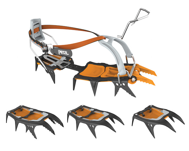 Petzl Uses Interchangeable Parts to Reinvent the Crampon.
