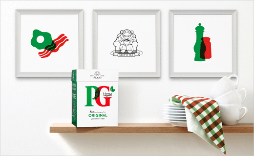 PG Tips Gets New Logo and Packaging Design.