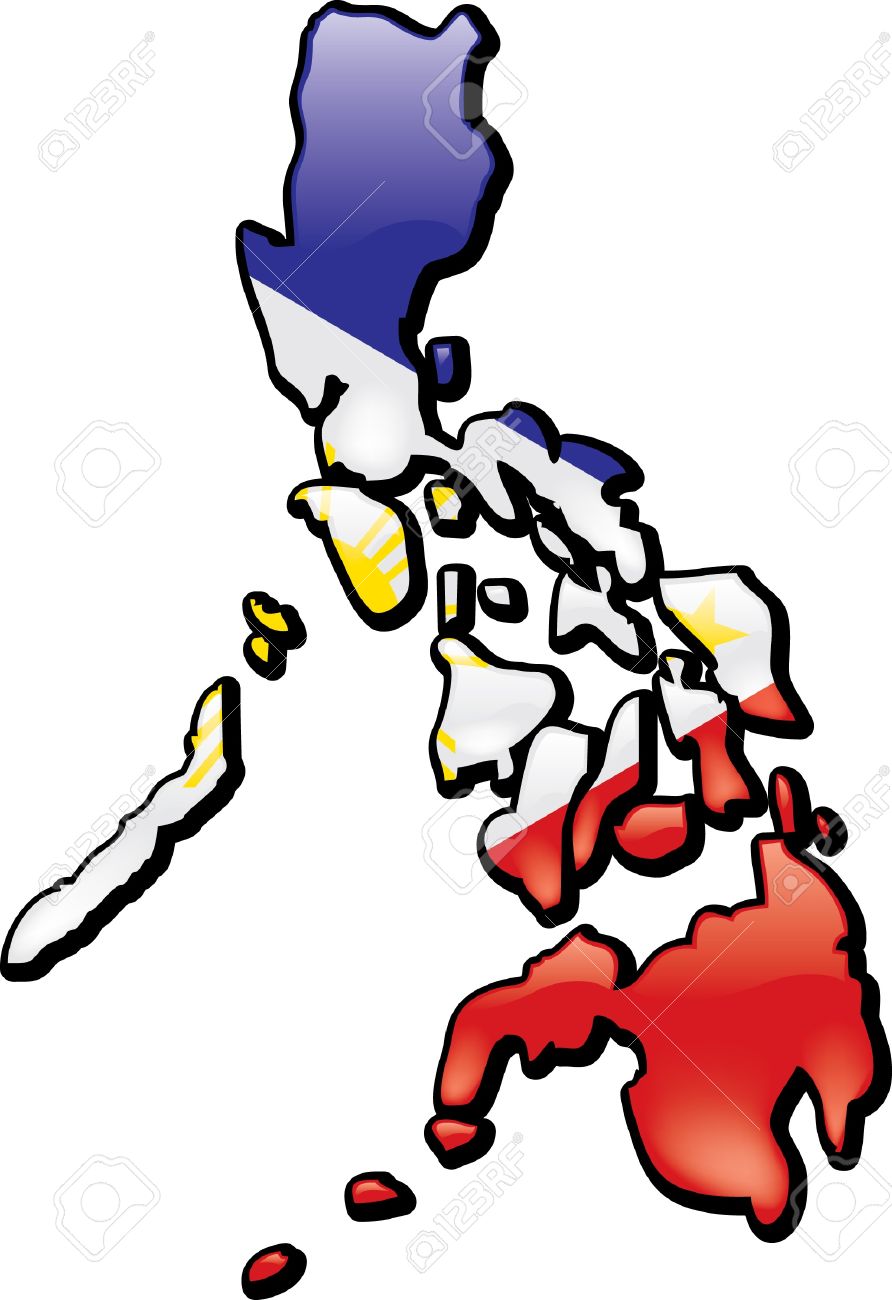 Philippine map clipart 1 » Clipart Station.