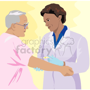 phlebotomist clipart.