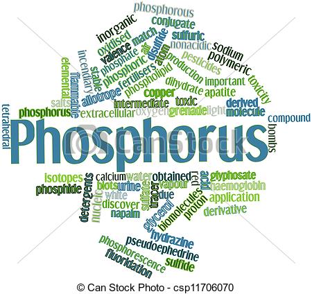 Stock Illustrations of Phosphorus.