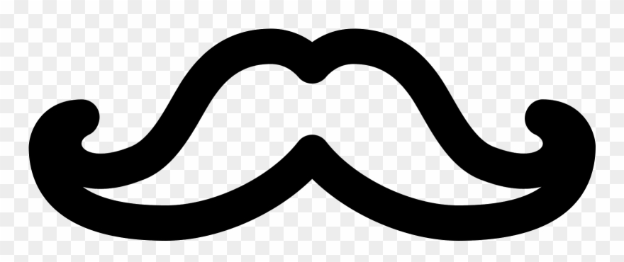 Moustache Clipart Tumblr Icon.